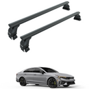 222. Kompatibel mit abschließbaren Aluminium-Dachträgern für Fahrzeuge mit Standarddach Toros Pro 2 Black-1