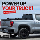 For Ford F-150 Bed Rack Cross Bars Fits For Open-Bed and Roll-Up Tonneau Covers Black-5