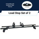 333. Kompatibel mit abschließbaren Aluminium-Dachträgern für Fahrzeuge mit Standarddach Toros Pro 3 Black-9