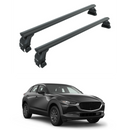 For Mazda CX-30 S 2020-2025 Roof Rack Cross Bars Fix Point Alu Black-1