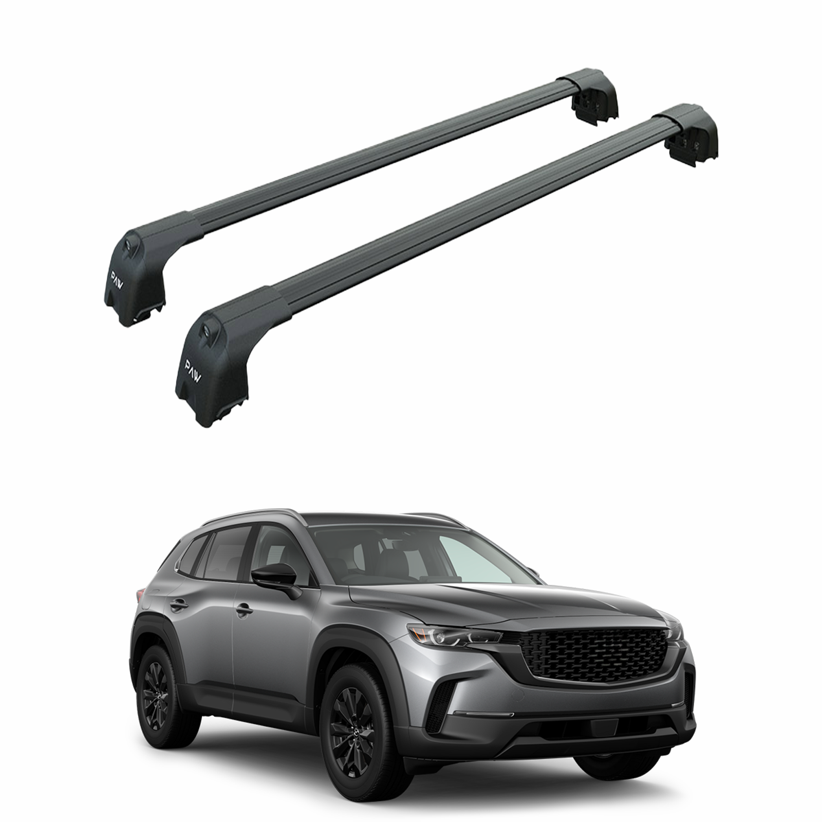 Bike Rack Cx50 Mazda CX-50 Roof Rack Cross Bars (2021-2025) | Flush Rail Black ...