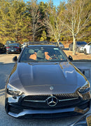 For Mercedes C Sedan W206 2022-2025 Roof Rack Cross Bars Fix Point Alu Black-5