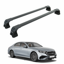 For Mercedes E Sedan W214 2024-2025 Roof Rack Cross Bars Fix Point Alu Black-1