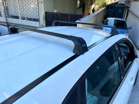 Paw Mercedes-Benz B-Class (W246) 2011-2018 Roof Rack Cross Bars - Pro 3 Silver