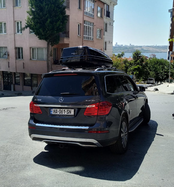 222. Kompatibel mit abschließbaren Aluminium-Dachträgern für Fahrzeuge mit Standarddach Toros Pro 2 Silver