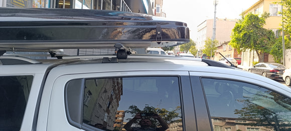 To Fit Mitsubishi L200 2015-2018 Roof Rails Silver