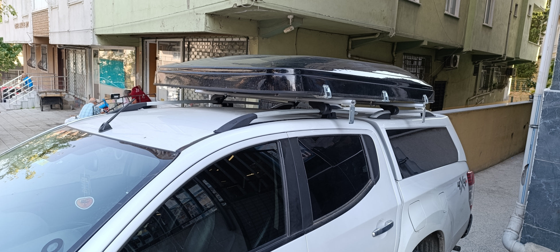 To Fit Mitsubishi L200 (Mk5) Roof Rails Black Color 2019- Up