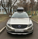 For Volvo XC60 2018-2025 Roof Rack Cross Bar Flush Rail Alu  Black-7