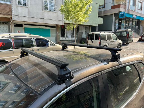 For Acura RDX 2006-Up Roof Rack Cross Bars Normal Roof Alu Silver