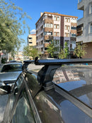 For Acura RDX 2006-Up Roof Rack Cross Bars Normal Roof Alu Silver-5