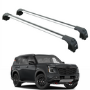 For Nissan Armada 2025-2026 Roof Rack System, Aluminium Cross Bar, Flush Rail, Silver-1