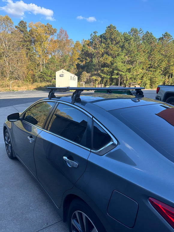 For Nissan Maxima 2016-2023 Roof Rack Cross Bars Normal Roof Alu Silver