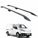 For Nissan E NV200 2014-2025 Aluminium Roof Side Rails Plus Black-1