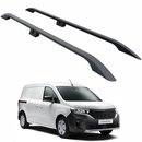 For Nissan Townstar Swb 2021-2025 Roof Side Rails Ultimate Style Alu Black-1