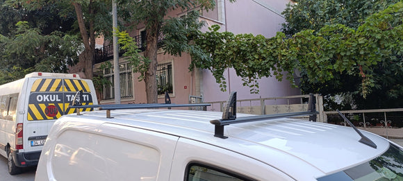 For Peugeot Partner 2008-2018 Roof Racks Cross Bars Carrier Alu 2 Qty