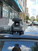 444. Kompatibel mit abschließbaren Aluminium-Dachträgern für Fahrzeuge mit Standarddach Toros Pro 4 Black-5