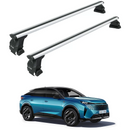 Kompatibel mit Honda Civic 5-tr Sedan Fahrzeugen 2010–2017 mit normalem Dachträger in schwarzer Farbe-1