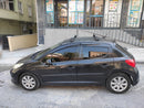 For Peugeot 207 2006-2012 Roof Rack System Carrier Cross Bars Aluminum Black-5