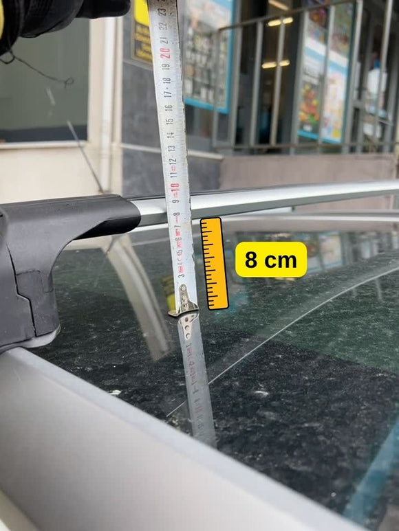 Citroen C4 Grand Picasso 2013-2018 Roof Rack Cross Bars Flush Roof Black