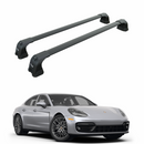 For Porsche Panamera 2009-2016 Roof Rack Cross Bars Fix Point Alu Black-1