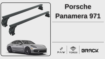 Für Porsche Macan ab Baujahr 2014. Dachträgersystem, Träger-Querstangen, Aluminium, abschließbar, hochwertige Metallhalterung  - 0