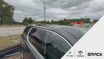 Für Chevrolet Traverse 2008-Up Dachträgersystem, Aluminium-Querstange, Metallhalterung, abschließbar, Silber - 0