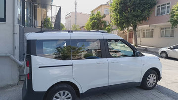 For Volkswagen Caddy V Maxi 2020-2025 Roof Side Rails, Plus Silver - 0