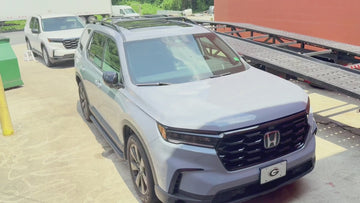 For Honda Pilot 2025-2026 Roof Rack Cross Bars Metal Bracket Raised Rail Black - 0