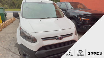 For Ford Transit Connect LWB (2013-2023) Roof Side Rails Ultimate Style, Black - 0