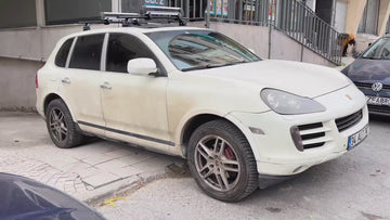 For Porsche Cayenne (9PA) 2002-2010 Roof Rack Cross Bars Pro 6 Black - 0