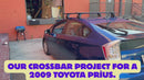 Für Toyota Prius 2004–09 Dachträger Querträger Metallhalterung Normales Dach Alu Silber-8