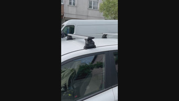 For Kia Soul 2013-2019 Roof Rack Cross Bars Fix Point Fix Pro Series Black - 0