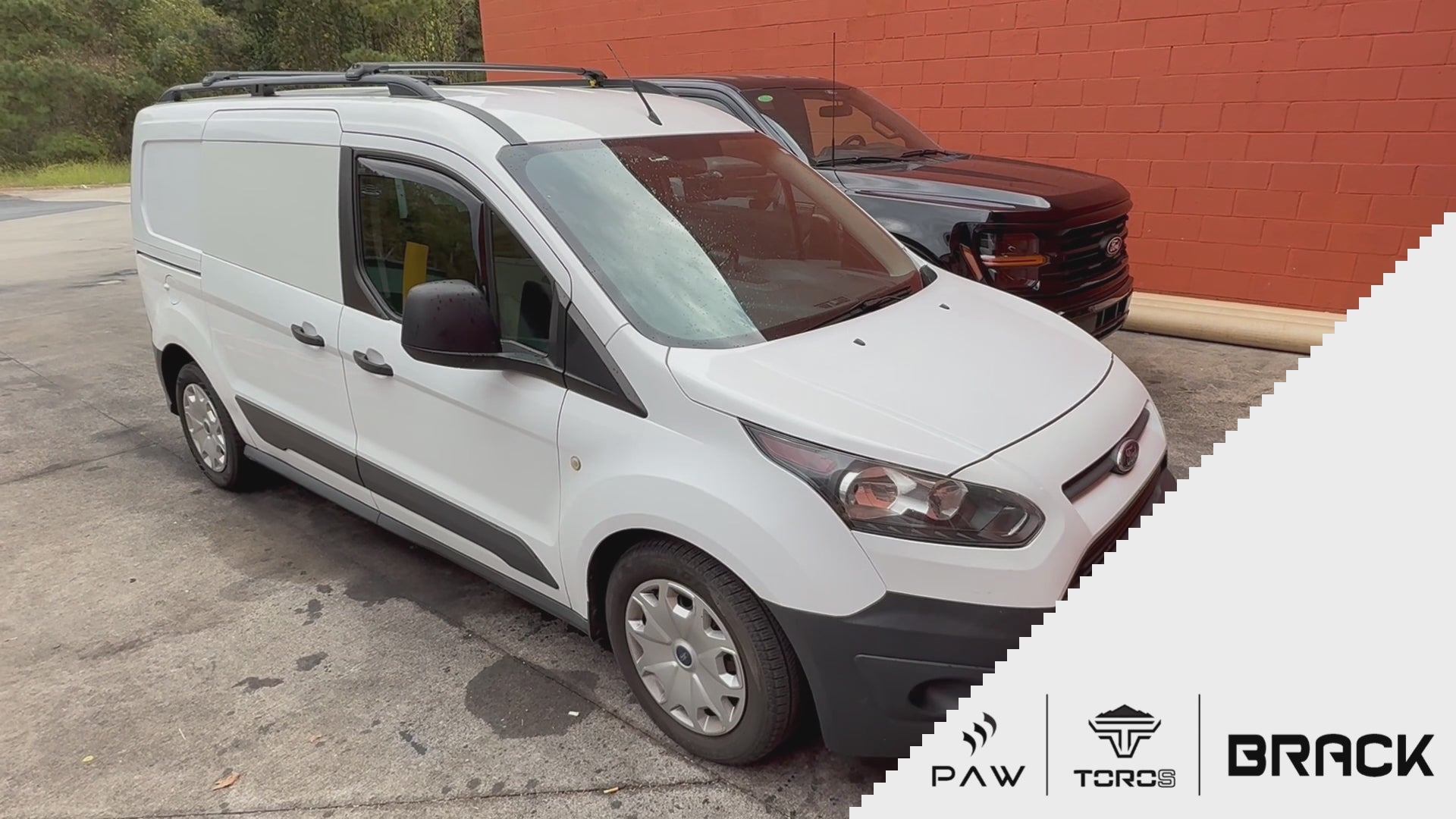 Für Ford Transit Connect LWB Dachreling + Dachträger Gepäckträger Schwarz Komplettset - 0