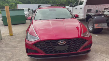 For Hyundai Elantra 2020-2025 Roof Rack Cross Bars Normal Roof Alu Silver - 0