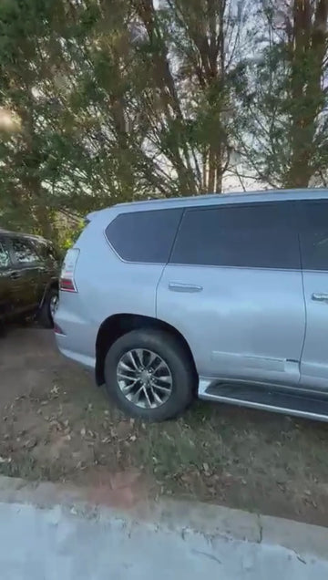 For Lexus GX460 (2019-2023) Roof Rack Cross Bars Flush Rail Black - 0