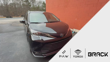 For Toyota Sienna (2021-2025) Roof Rack Cross Bars Raised Rail, Black - 0