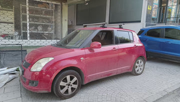 333. Kompatibel mit abschließbaren Aluminium-Dachträgern für Fahrzeuge mit Standarddach Toros Pro 3 Black - 0