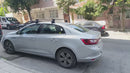 For Renault Megane Sedan 4 2016-2025 Roof Rack System Carrier Cross Bars Aluminum Silver-2