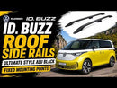 Für Volkswagen ID Buzz ab 2022 Dachseitenschienen Ultimate Style Alu Silber-2