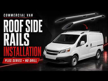 für Nissan NV200 Dachreling und Dachträger-Querstangen Plus-Serie, silberfarben - 0