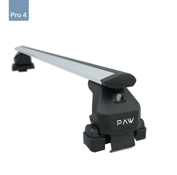 For Renault Clio 2012-2019 Roof Rack System Carrier Cross Bars Aluminum Silver