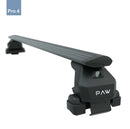 For Opel Grandland X 2017-2025 Roof Rack System Carrier Cross Bars Aluminum Black-3