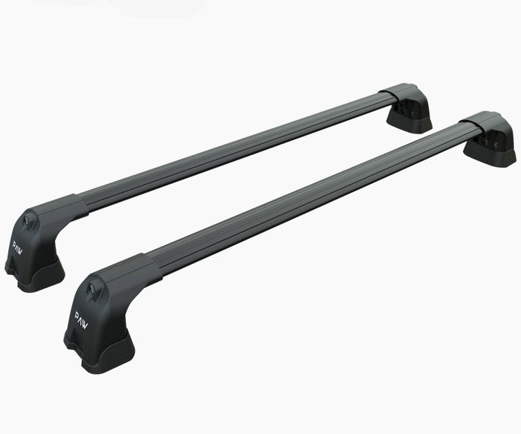 For Opel Astra G 1998-2004 Roof Rack System Carrier Cross Bars Aluminum Black