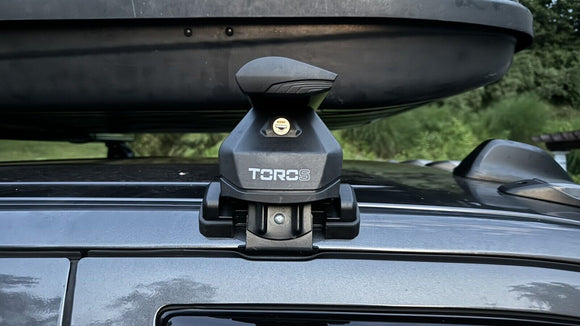 For Ram 2500 2009-2018 Roof Rack Cross Bars Normal Roof Alu Black