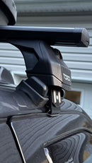 For Ram 2500 2009-2018 Roof Rack Cross Bars Normal Roof Alu Black-6