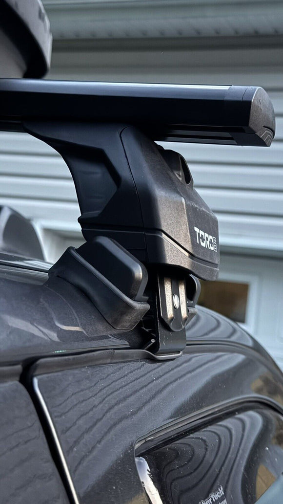 For Ram 2500 2009-2018 Roof Rack Cross Bars Normal Roof Alu Black