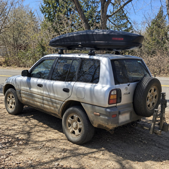 Toyota RAV4 (XA10) 1994-2006 Roof Rack Cross Bars Fix Pro, Silver product image