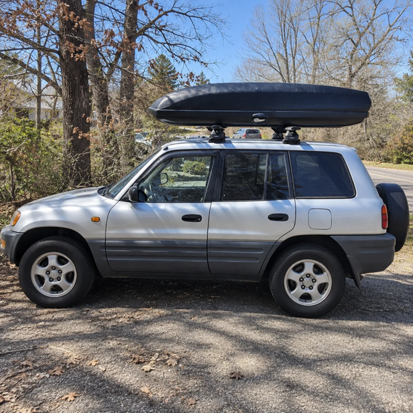 Toyota RAV4 (XA10) 1994-2006 Roof Rack Cross Bars Fix Pro, Silver product image