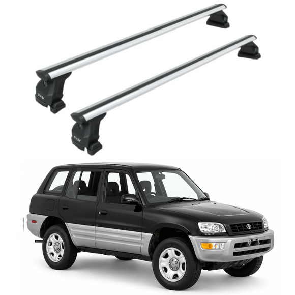 Toyota RAV4 (XA10) 1994-2006 Roof Rack Cross Bars Fix Pro, Silver product image