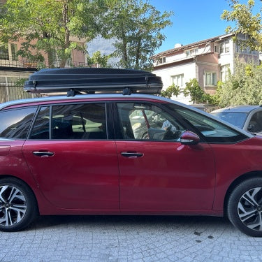 For Citroen C4 Grand Spacetourer MPV 2018-2025 Roof Rack System, Aluminium Cross Bar, Lockable, Silver